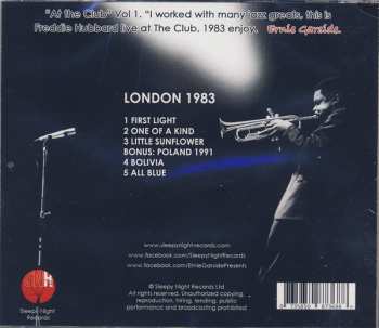 CD Freddie Hubbard: At The Club Vol 1 98456