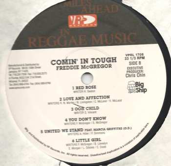 LP Freddie McGregor: Comin' In Tough 583413