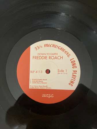 LP Freddie Roach: Down to Earth LTD 486006