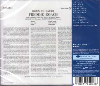 CD Freddie Roach: Down To Earth LTD 530865