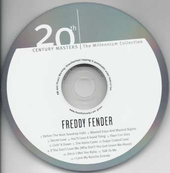 CD Freddy Fender: The Best Of Freddy Fender 563678