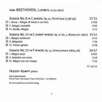 SACD Freddy Kempf: Beethoven - Piano Sonatas 390034