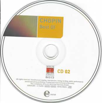 2CD Frédéric Chopin: Best Of 281510