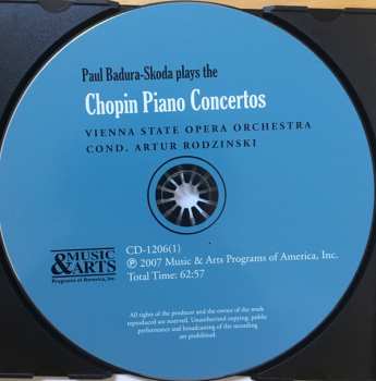 CD Frédéric Chopin: Chopin Piano Concertos 332681