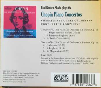 CD Frédéric Chopin: Chopin Piano Concertos 332681