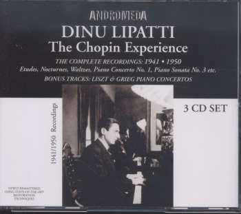 3CD Frédéric Chopin: The Chopin Experience (The Complete Recordings 1941-1950) 645403