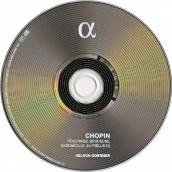 CD Frédéric Chopin: Polonaise, Berceuse, Barcarolle, 24 Préludes DIGI 327822