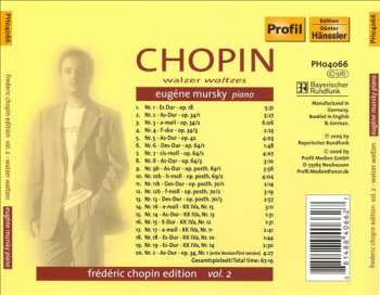 CD Frédéric Chopin: Walzer Waltzes 544843