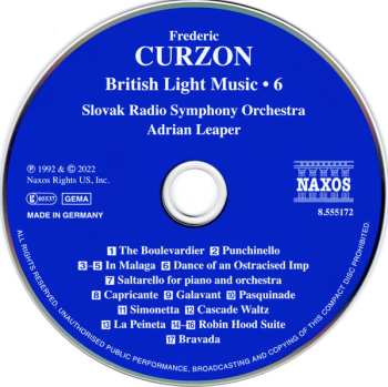 CD Slovak Radio Symphony Orchestra: British Light Music • 6 560172