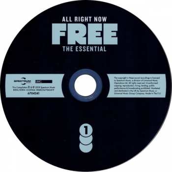 3CD Free: All Right Now The Essential Free 316408