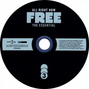 3CD Free: All Right Now The Essential Free 316408