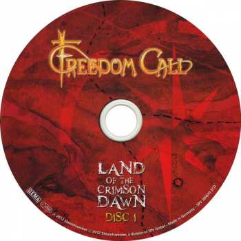 2CD Freedom Call: Land Of The Crimson Dawn LTD | DIGI 438149