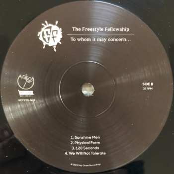 2LP Freestyle Fellowship: To Whom It May Concern... 560234