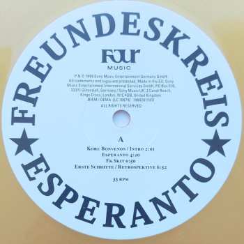 3LP Freundeskreis: Esperanto CLR | LTD | NUM 628858