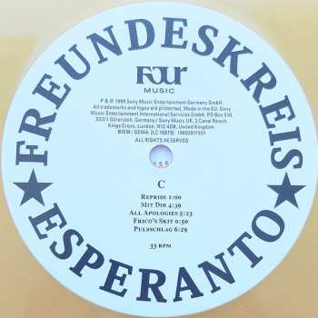 3LP Freundeskreis: Esperanto CLR | LTD | NUM 628858