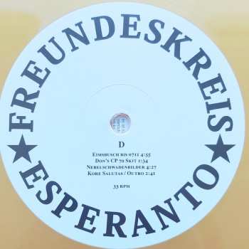 3LP Freundeskreis: Esperanto CLR | LTD | NUM 628858