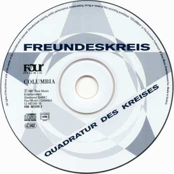 CD Freundeskreis: Quadratur Des Kreises 180085