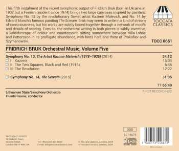 CD Fridrich Bruk: Orchestral Music, Volume Five 618896