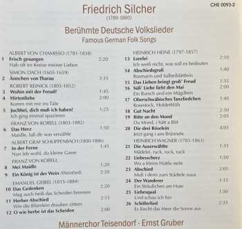 CD Friedrich Silcher: Berühmte deutsche Volkslieder - Famous German Folk Songs 546527