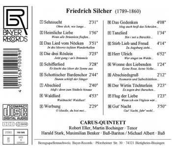 CD Friedrich Silcher: Carus-Quintett Singt Friedrich Silcher  611637