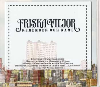 CD Friska Viljor: Remember Our Name 518867