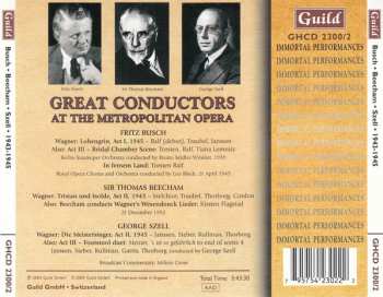 3CD Sir Thomas Beecham: Great Conductors At The Metropolitan Opera 446346