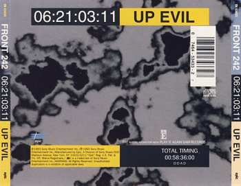 CD Front 242: 06:21:03:11 Up Evil 596792