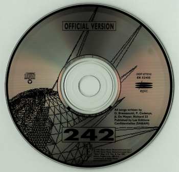 CD Front 242: Official Version 630038