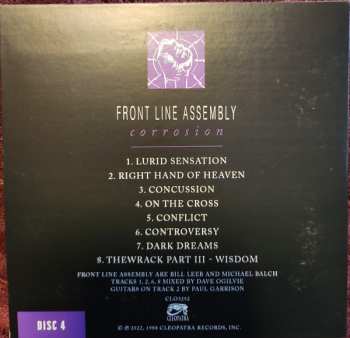 6CD Front Line Assembly: Permanent Data 1986​-​1989 DLX 396357