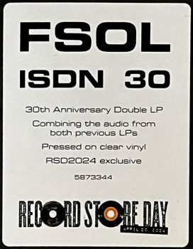 2LP The Future Sound Of London: ISDN CLR 605018