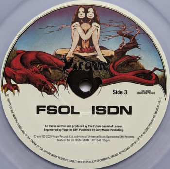 2LP The Future Sound Of London: ISDN CLR 605018