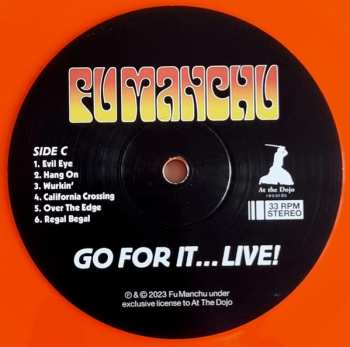 2LP Fu Manchu: Go For It...Live! CLR | LTD 562242