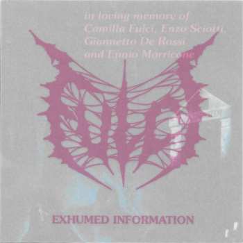 CD Fulci: Exhumed Information 572900