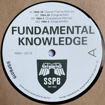 Album Fundamental Knowledge: 1994 - 20/3