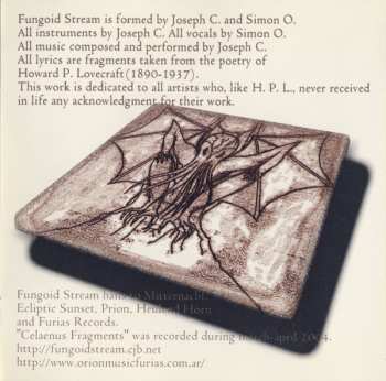 CD Fungoid Stream: Celaenus Fragments 624663