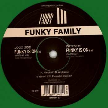 LP Funky Family: Funky Is On CLR | LTD 596377