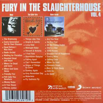 3CD/Box Set Fury In The Slaughterhouse: Fury In The Slaughterhouse Vol. 4 588213