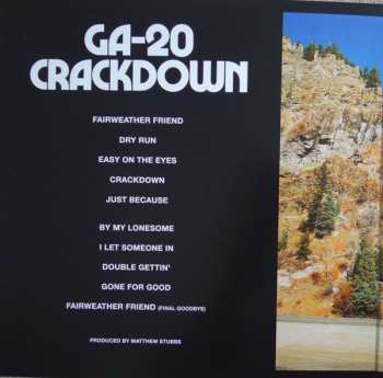 LP GA-20: Crackdown CLR | LTD 587885