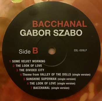 LP Gabor Szabo: Bacchanal CLR | LTD 648513