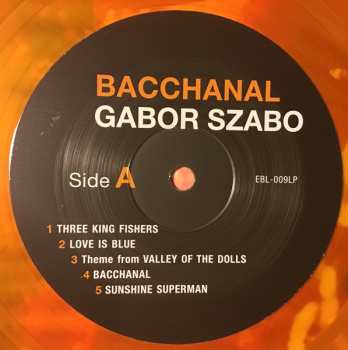 LP Gabor Szabo: Bacchanal CLR | LTD 648513