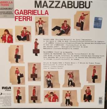 LP Gabriella Ferri: Mazzabubu' CLR | LTD 569954