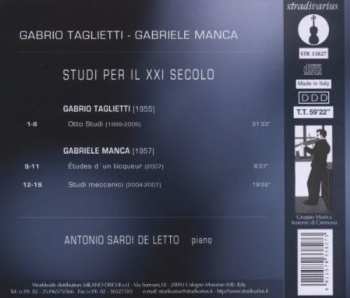 CD Gabrio Taglietti: Studi Per Il XXI Secolo 587071