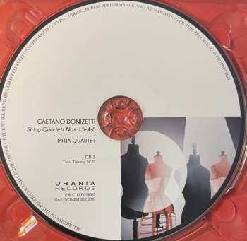 2CD Gaetano Donizetti: String Quartets Vol.I 411616