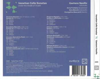 CD Gaetano Nasillo: Under The Shade Of Vivaldi - Venetian Cello Sonatas 611638