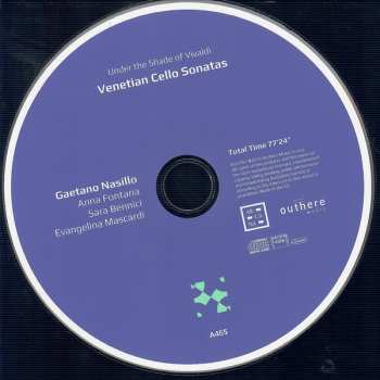 CD Gaetano Nasillo: Under The Shade Of Vivaldi - Venetian Cello Sonatas 611638