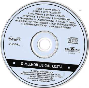 CD Gal Costa: O Melhor de Gal Costa 596707