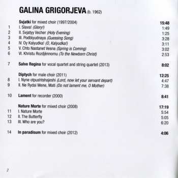 CD Galina Grigorjeva: Nature Morte 189388