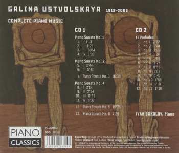 2CD Galina Ustvolskaya: Complete Piano Music 182732