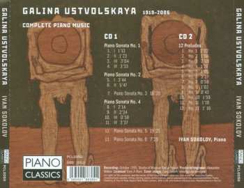 2CD Galina Ustvolskaya: Complete Piano Music 182732