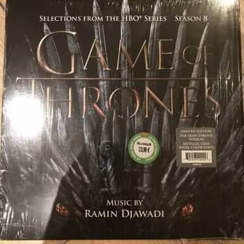 LP Ramin Djawadi: Game Of Thrones (Selections From The HBO Series) Season 8  LTD | CLR 13738